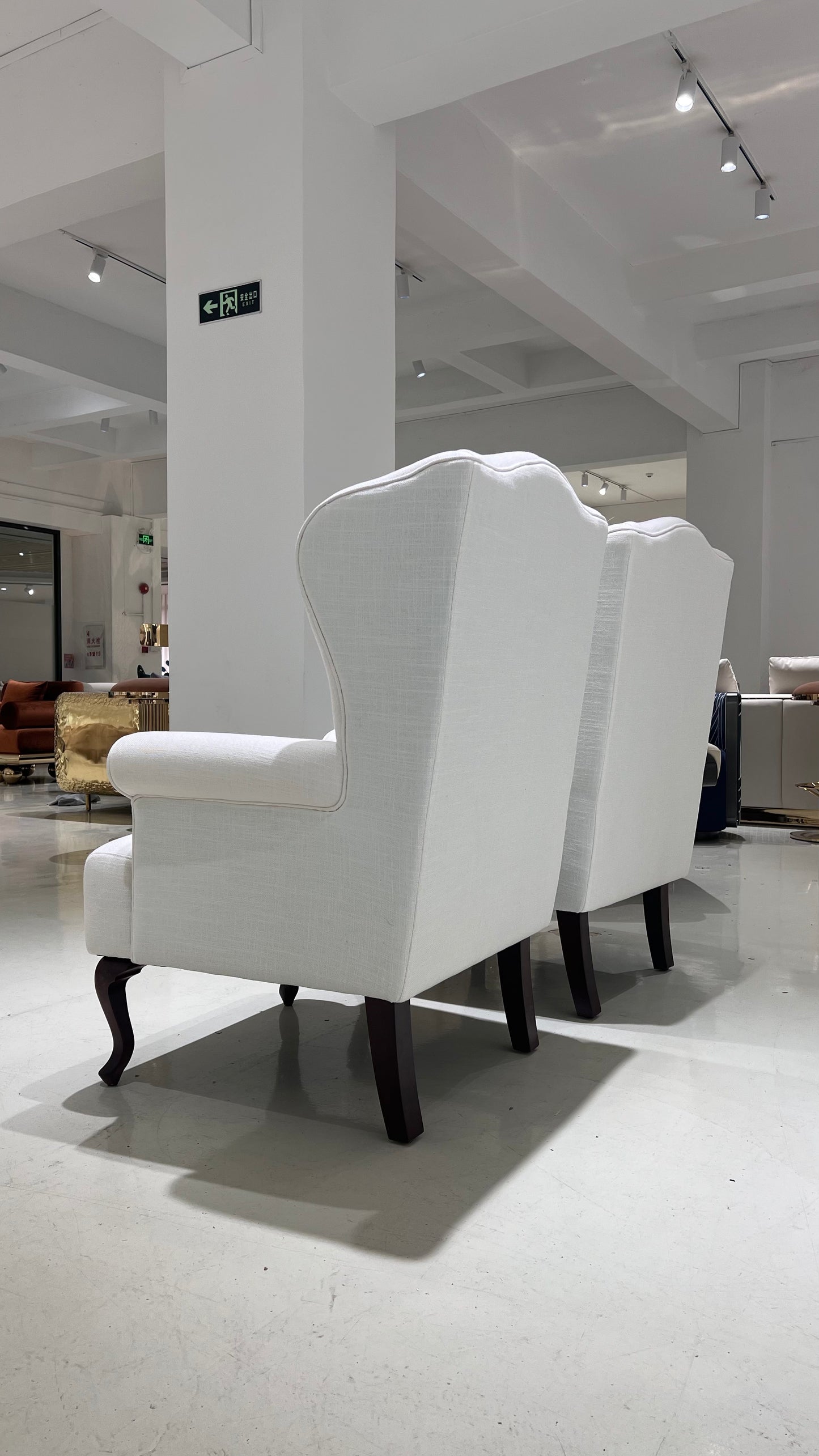 Handmade Italian Shahi Amrchair