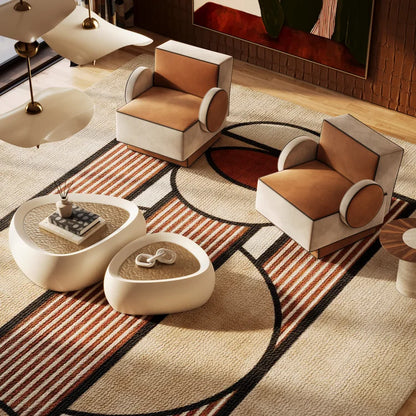 Italian Luxury Rondo Amrchair