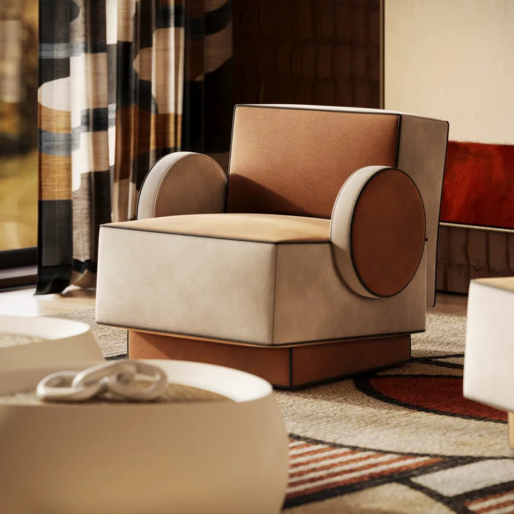 Italian Luxury Rondo Amrchair