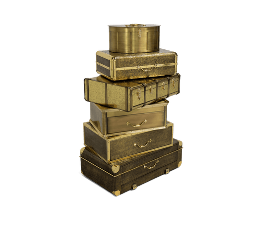 Handmade Bohème Gold Safe