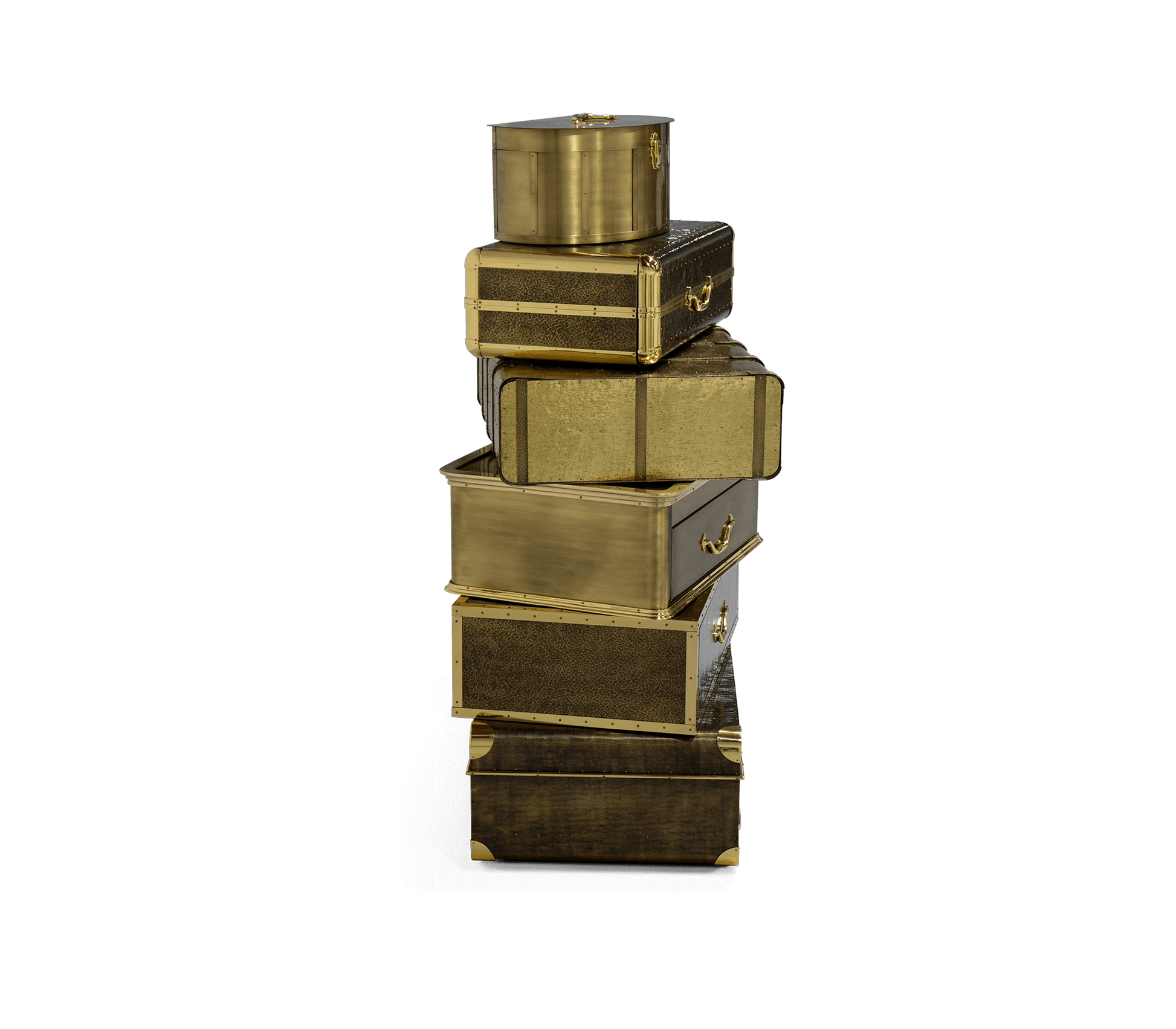 Handmade Bohème Gold Safe