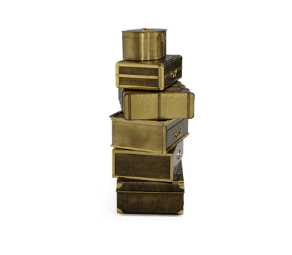 Handmade Bohème Gold Safe