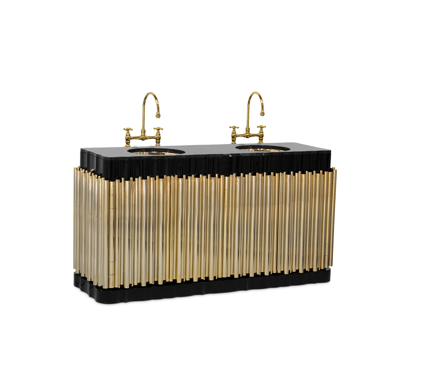 Handmade Symphony Double Washbasin