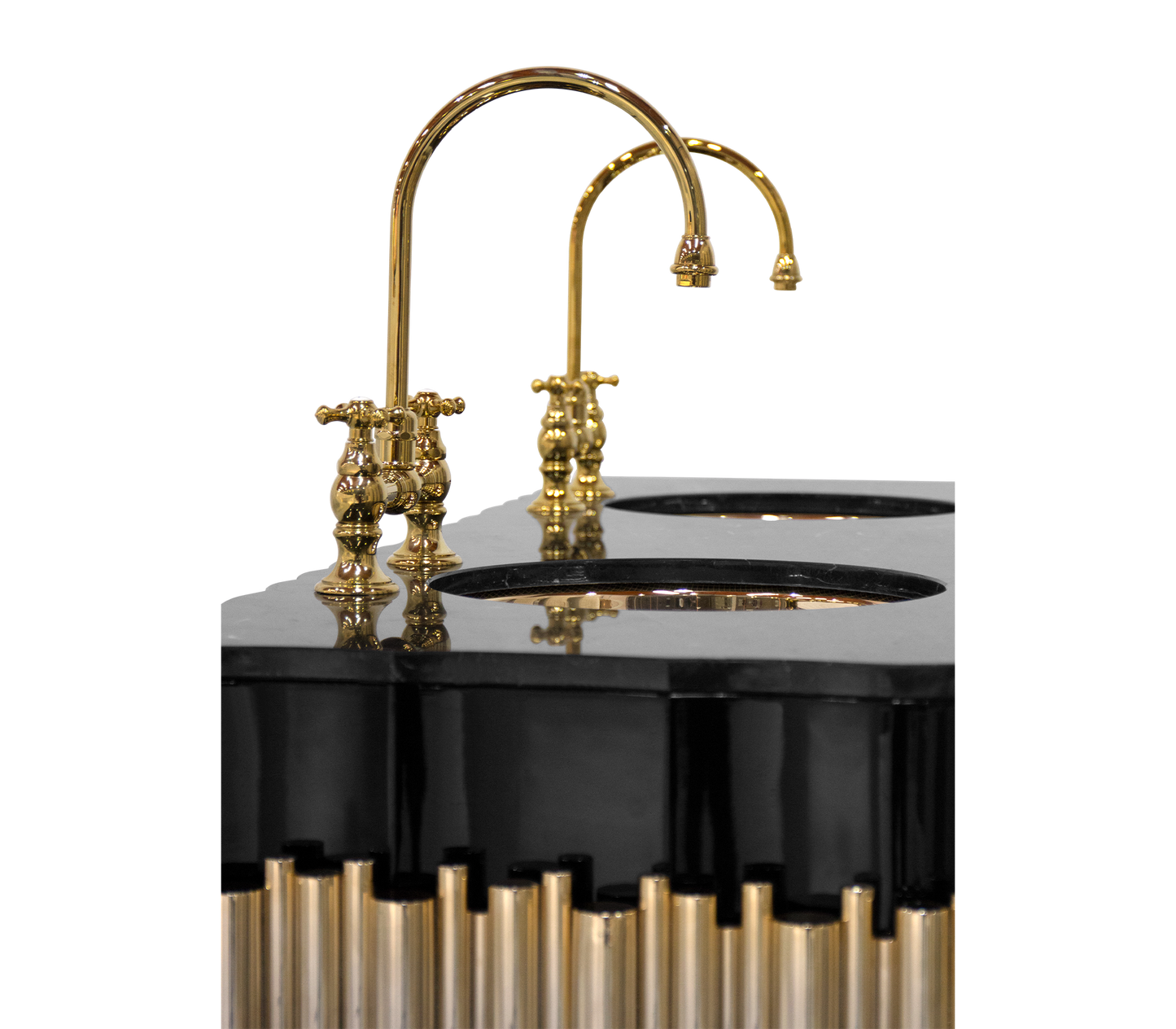 Handmade Symphony Double Washbasin
