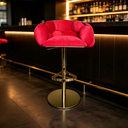 Height Adjustable Vintage Bar Stool