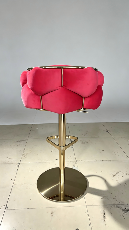 Height Adjustable Vintage Bar Stool