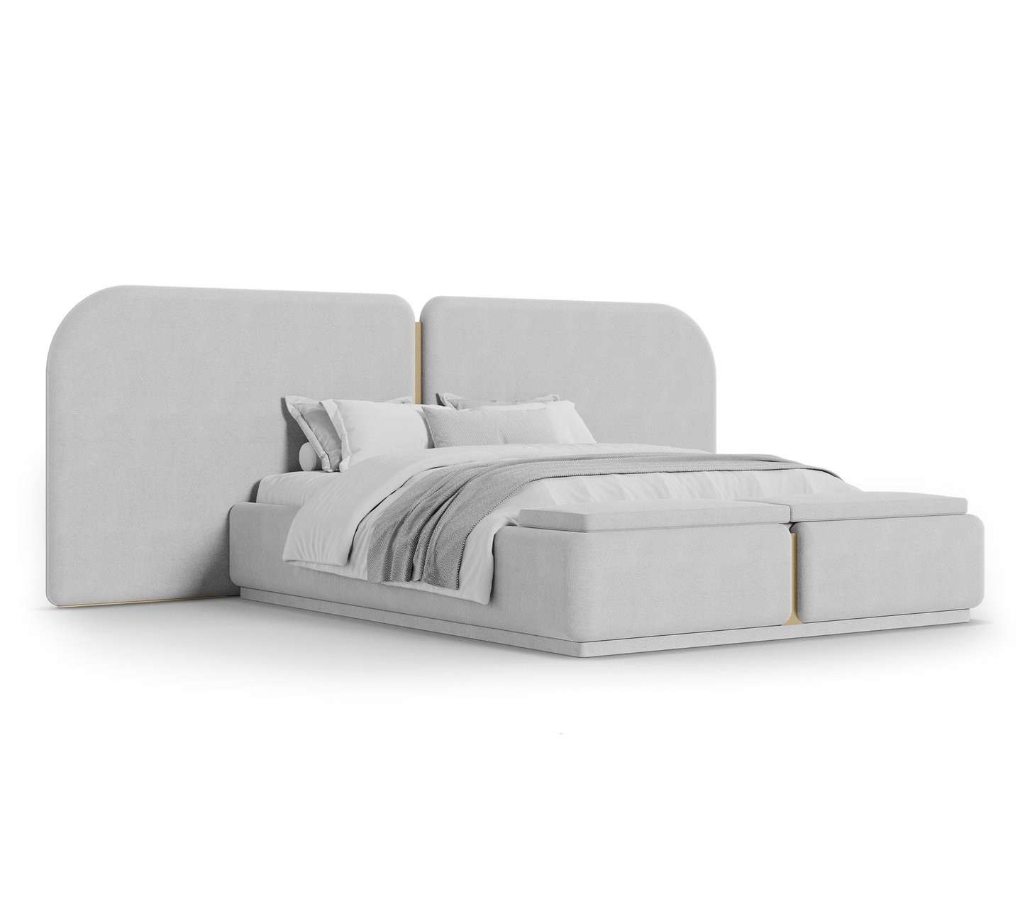 Isadora Bed – Italian Light Luxury