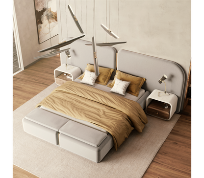 Isadora Bed – Italian Light Luxury