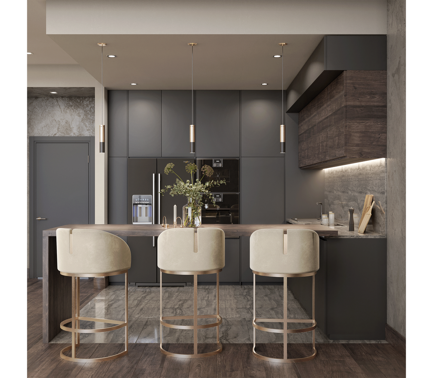 Isadora Luxury Bar Stool