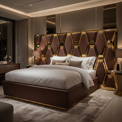 Italian Luxury Platform Bed