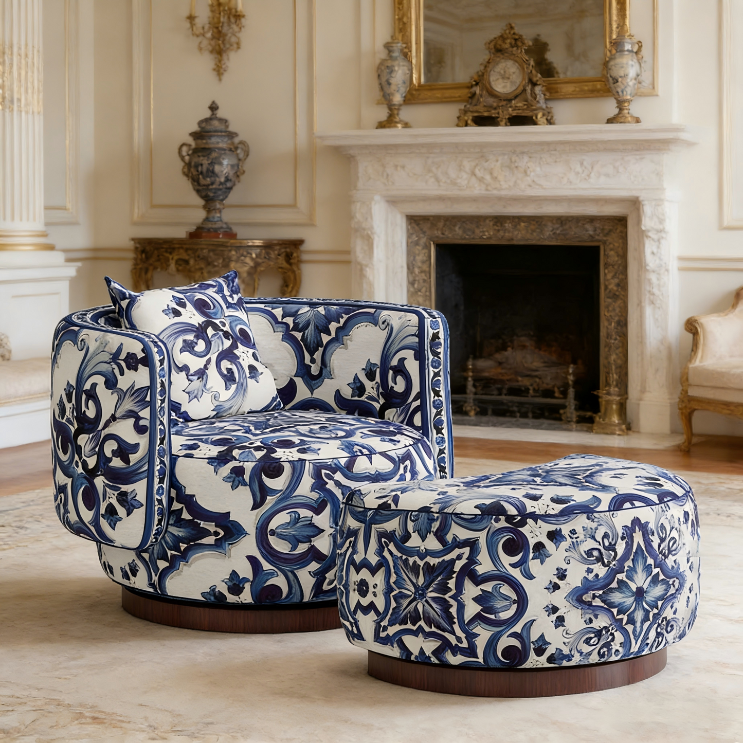 Italian-style Gabba Designer Armchair