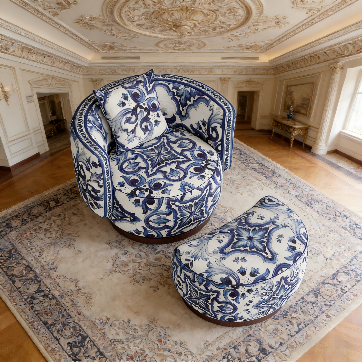 Italian-style Gabba Designer Armchair