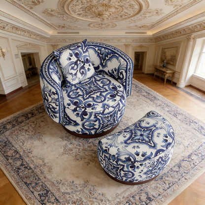 Italian-style Gabba Designer Armchair