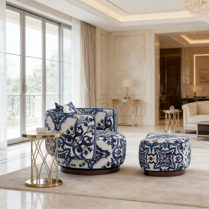 Italian-style Gabba Designer Armchair