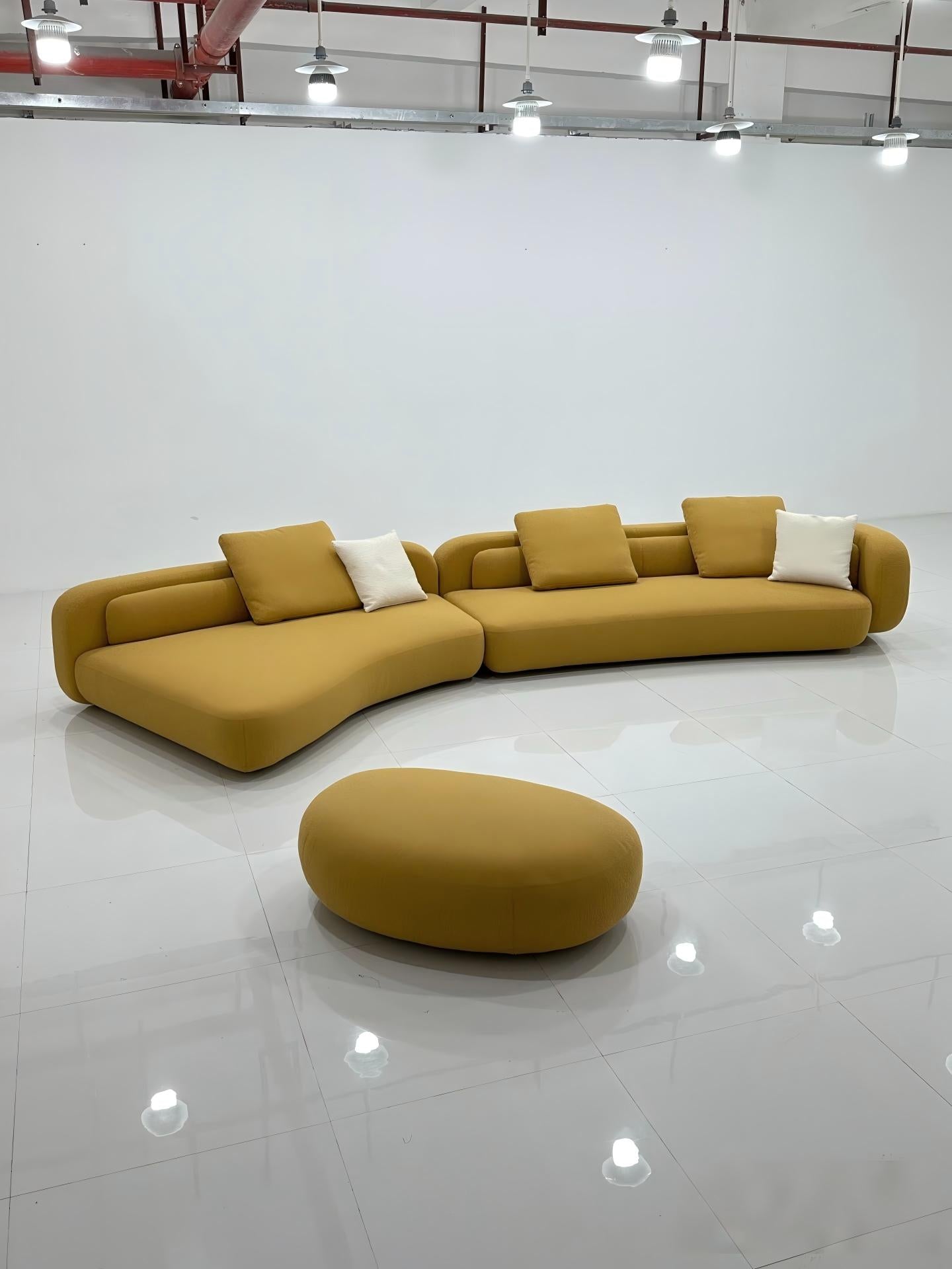 Italian Bespoke Tufty Sofa