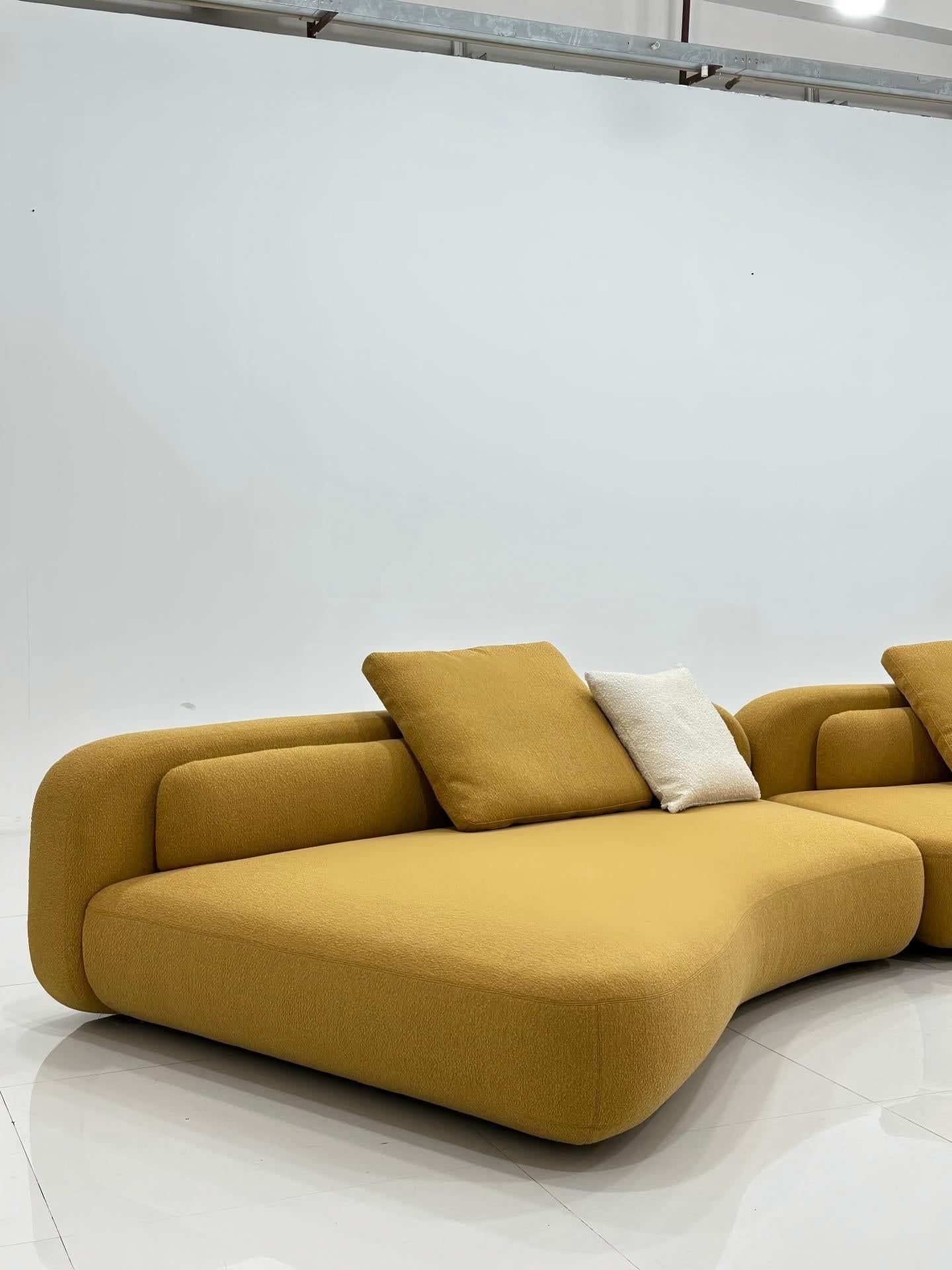 Italian Bespoke Tufty Sofa