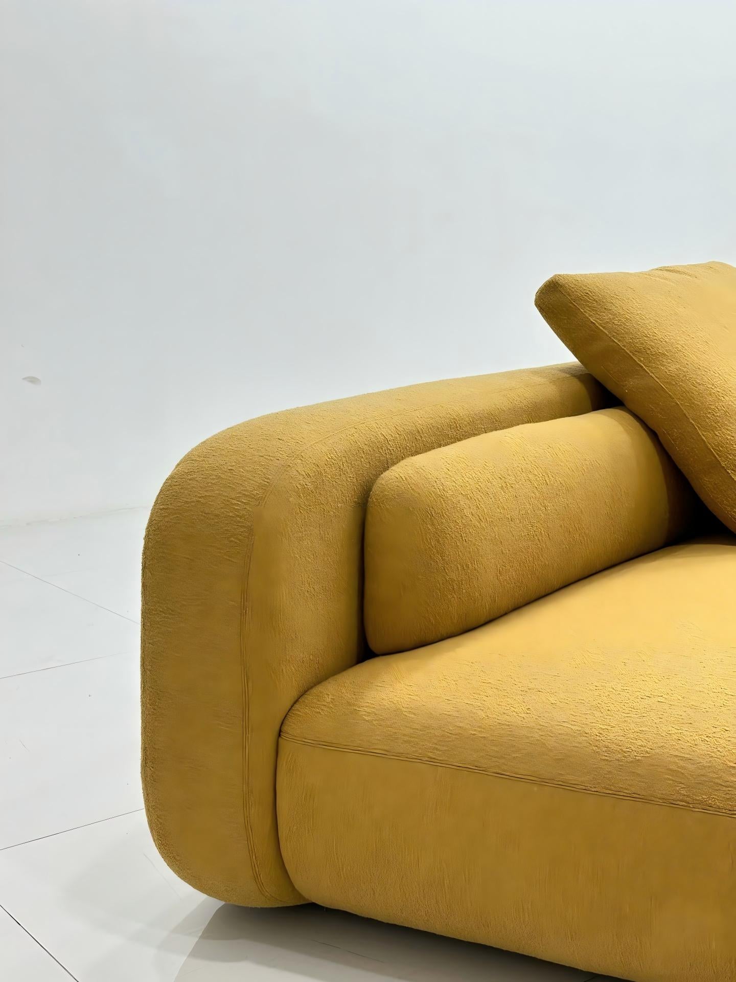 Italian Bespoke Tufty Sofa