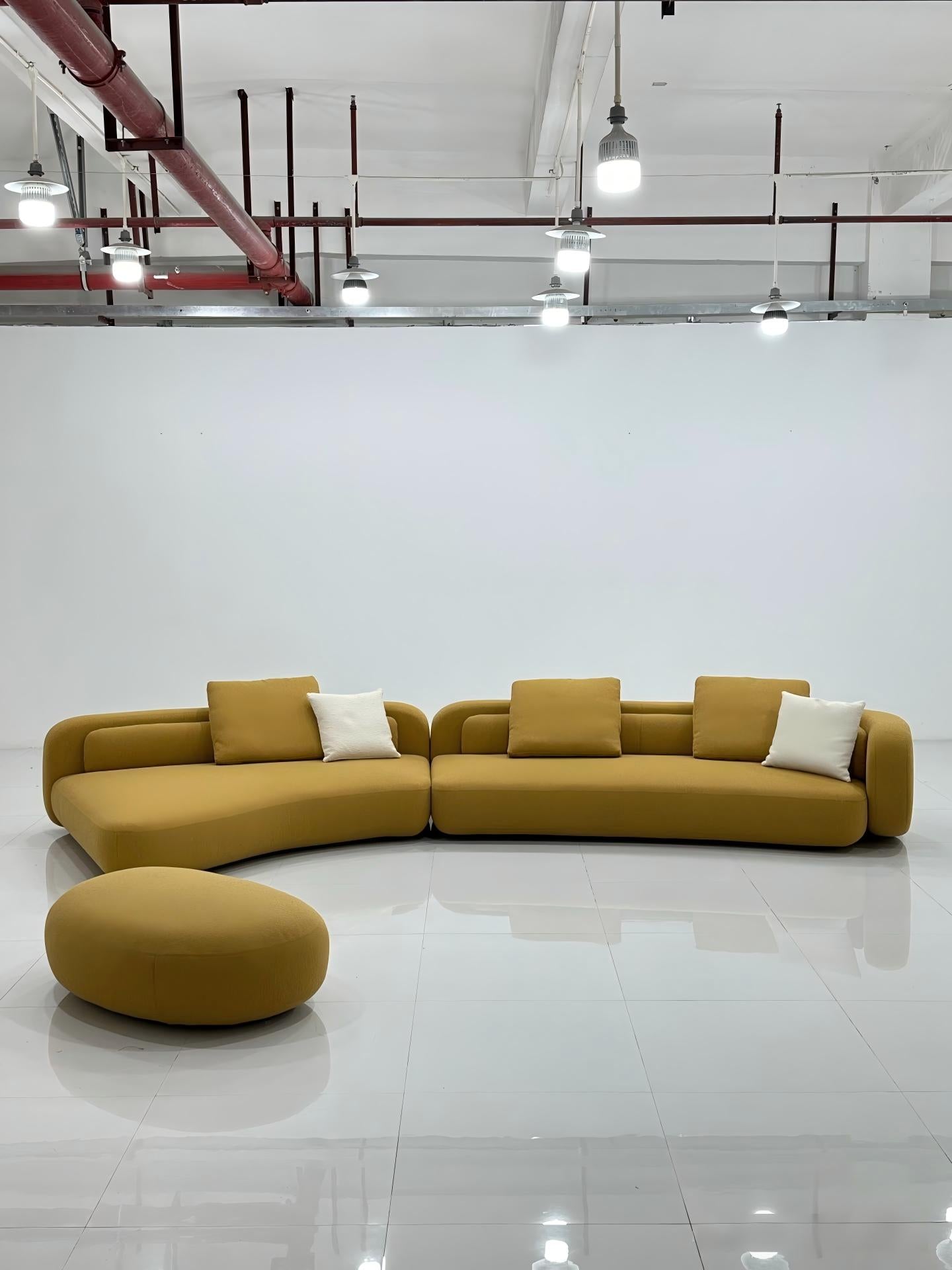 Italian Bespoke Tufty Sofa