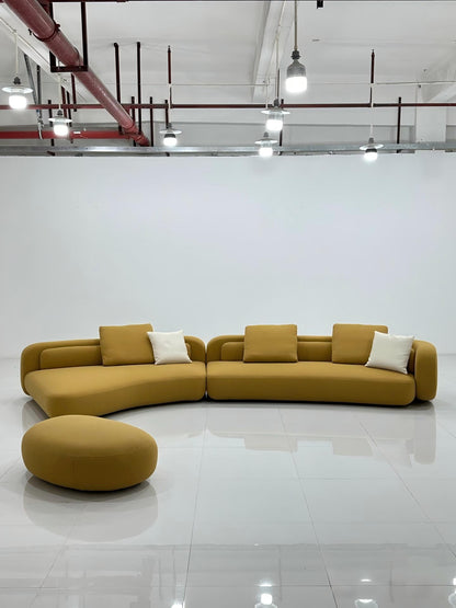 Italian Bespoke Tufty Sofa