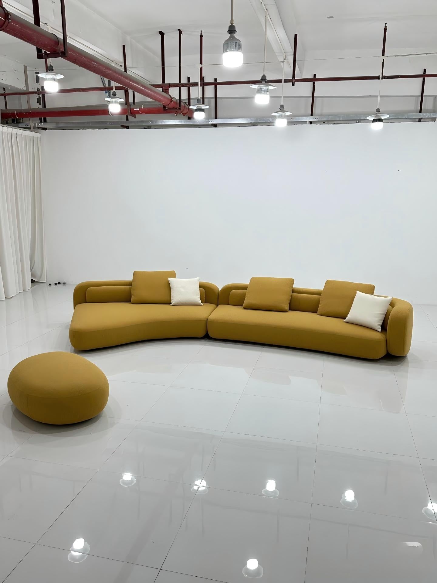 Italian Bespoke Tufty Sofa