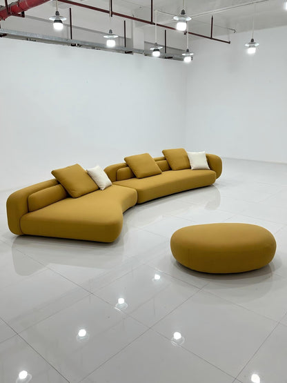 Italian Bespoke Tufty Sofa
