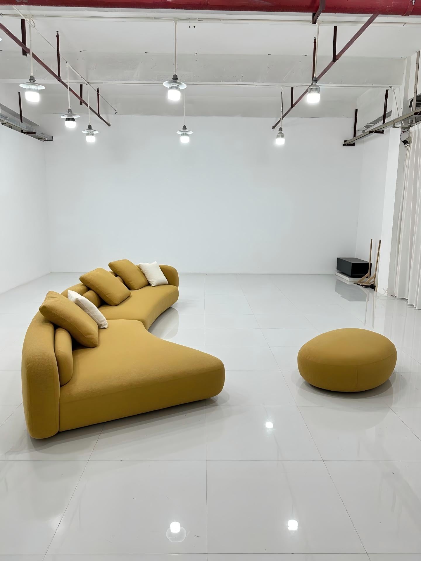 Italian Bespoke Tufty Sofa