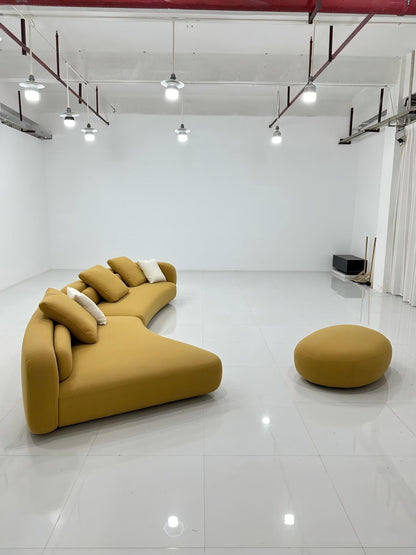 Italian Bespoke Tufty Sofa