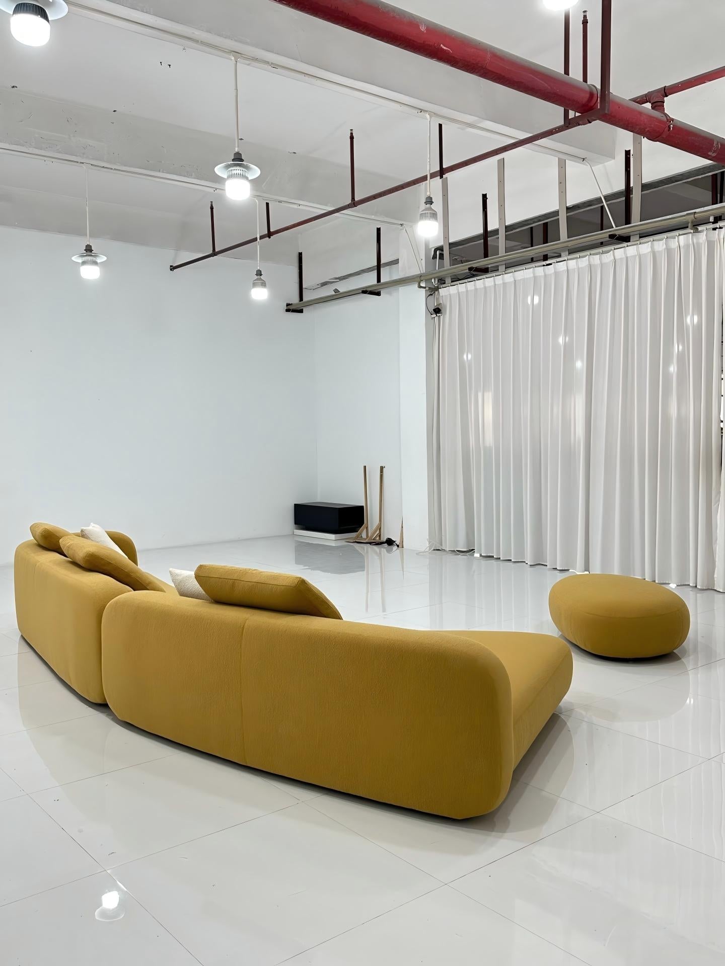 Italian Bespoke Tufty Sofa
