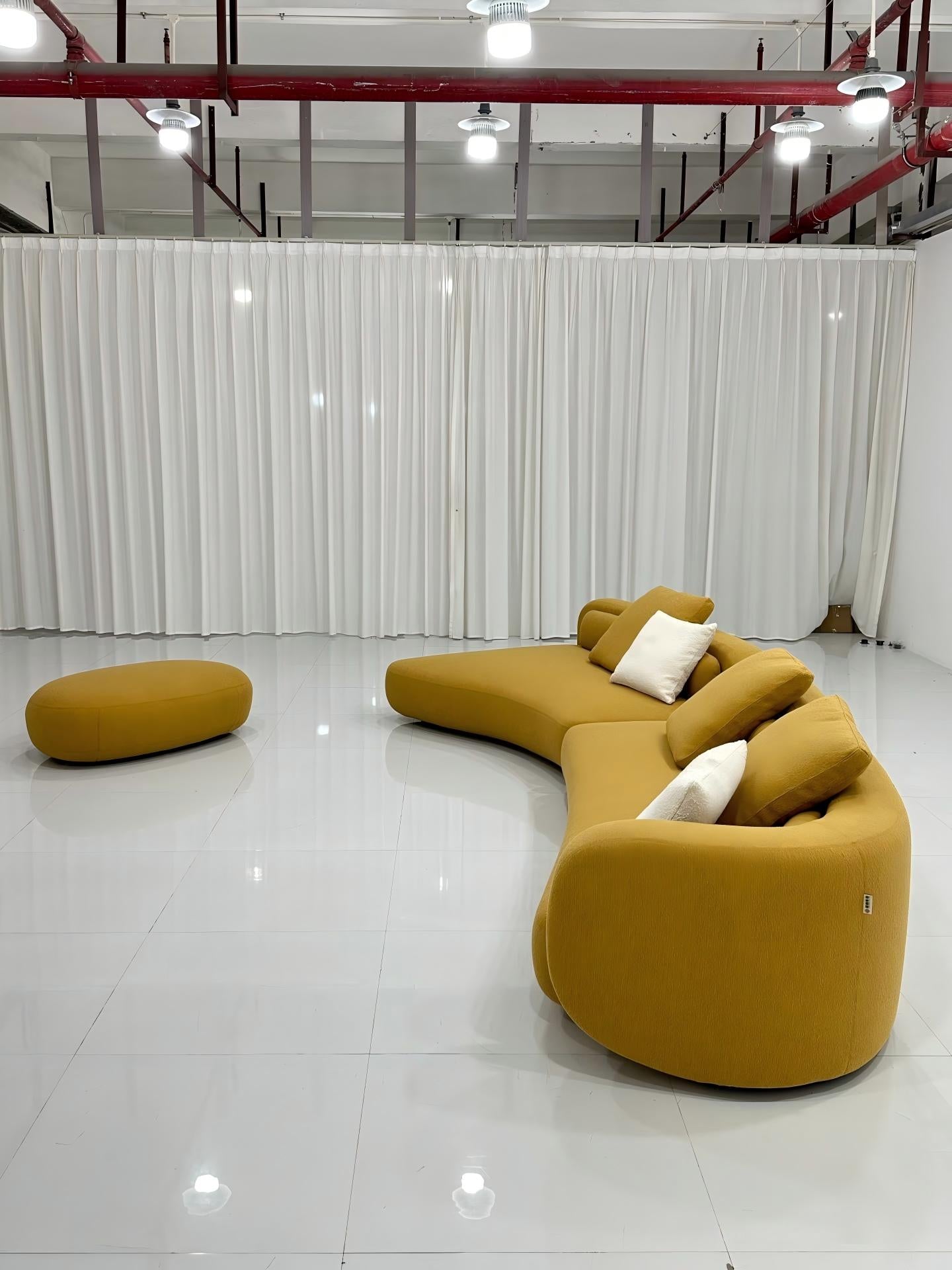 Italian Bespoke Tufty Sofa