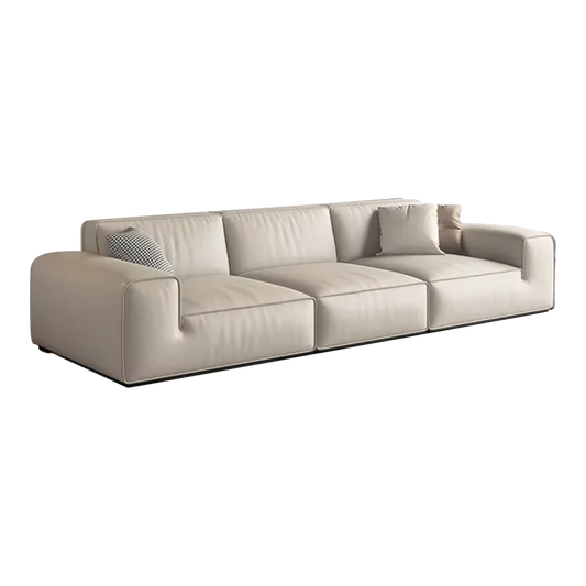 Italian Bull Leather Sofa