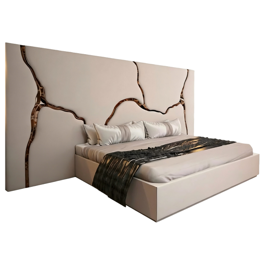 Italian Luxury Curved River Bed