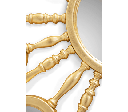 Italian Light Luxury Handmade Apollo Mirror