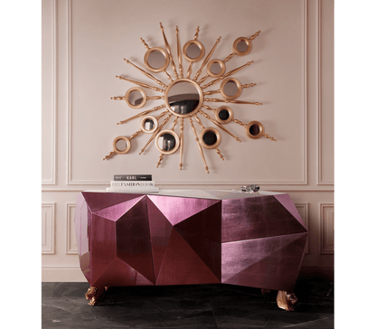 Italian Light Luxury Handmade Apollo Mirror