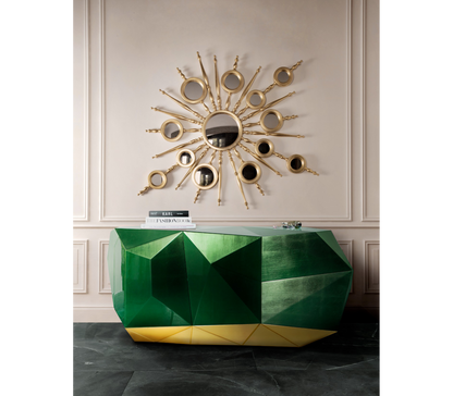 Italian Light Luxury Handmade Apollo Mirror