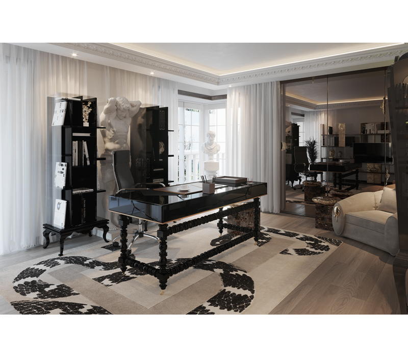Light Luxury Bookcase