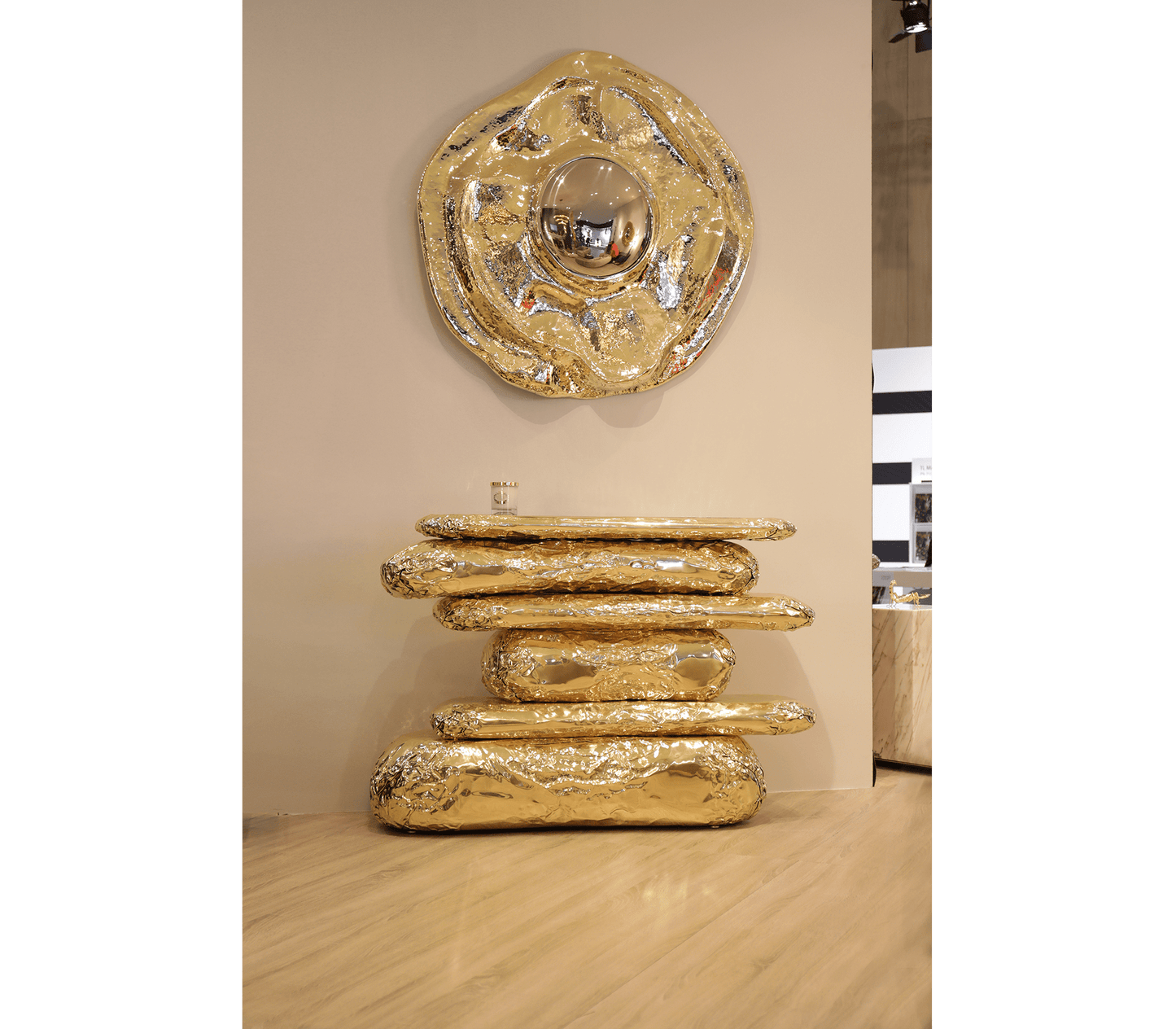 Italian Light Luxury Handmade Angra Mirror