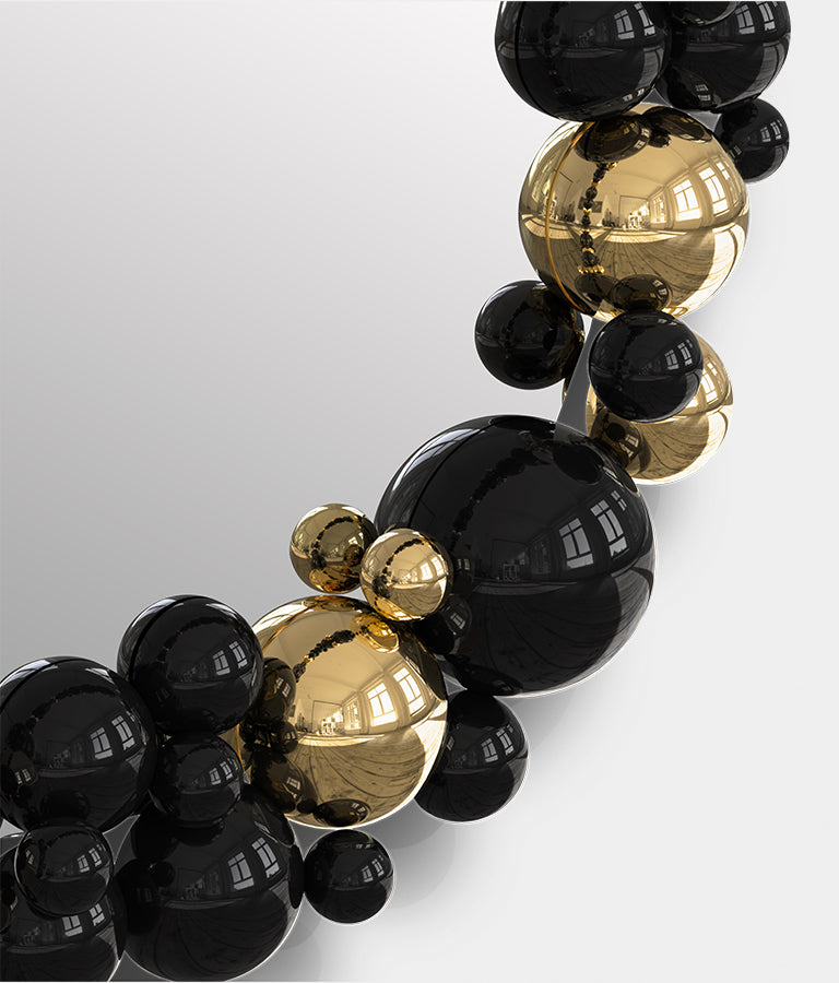 Italian Light Luxury Handmade Newton II Mirror