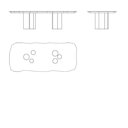 Italian Luxury Cadenza Dining Table
