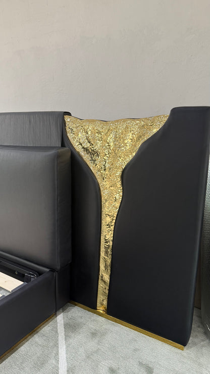 Italian Luxury Lapiaz Brass Bed