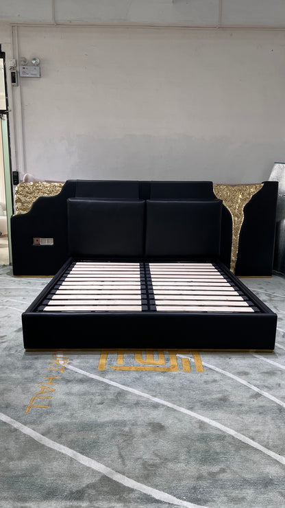 Italian Luxury Lapiaz Brass Bed