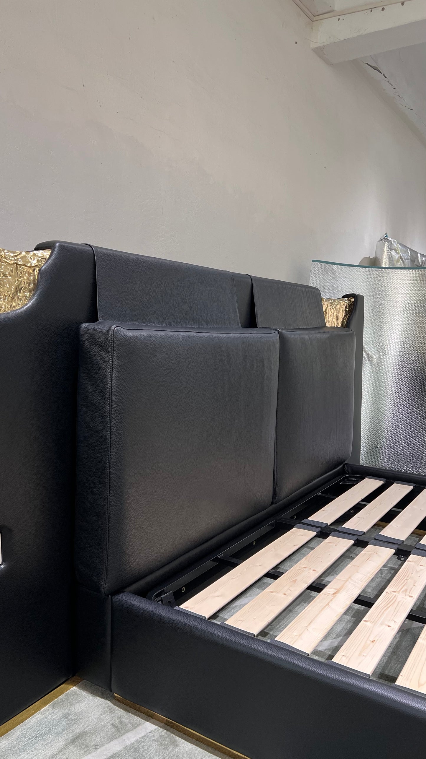 Italian Luxury Lapiaz Brass Bed