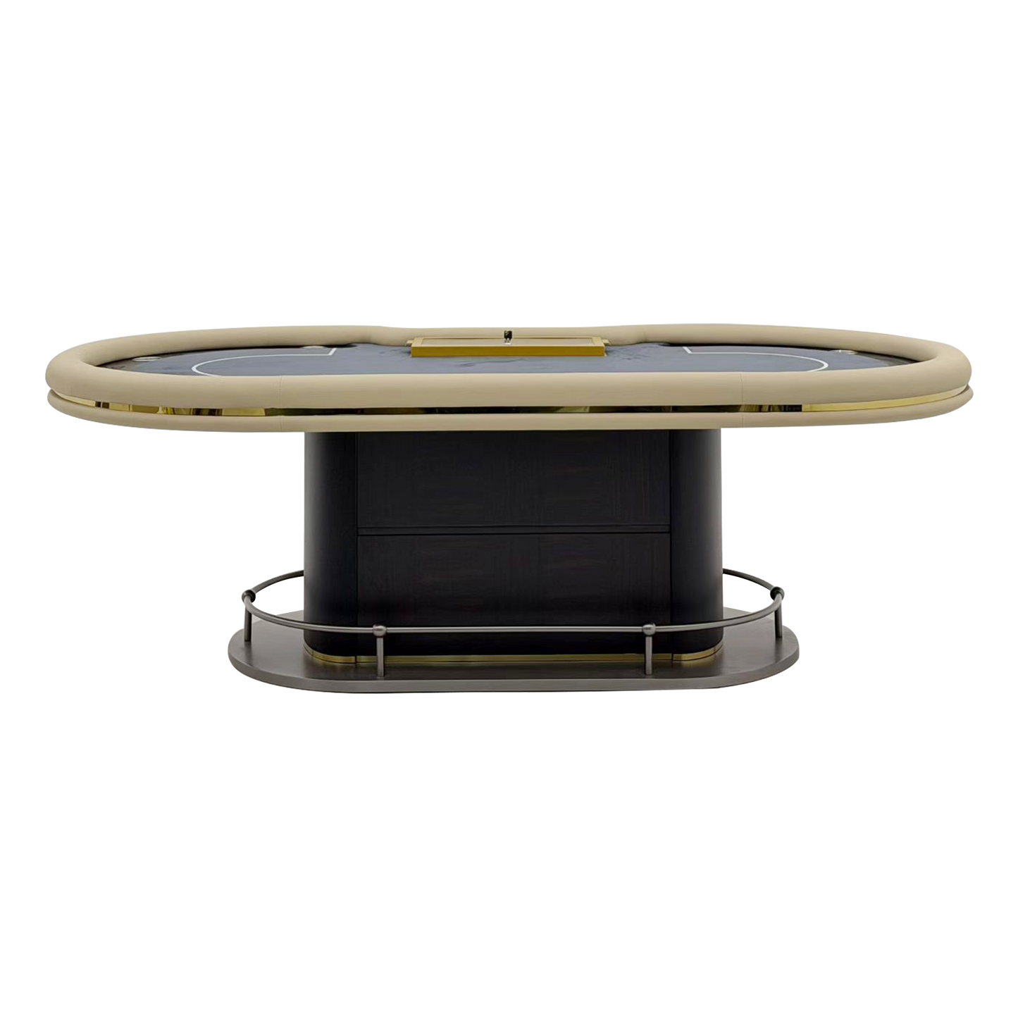 Italian Luxury Oval Poker Table