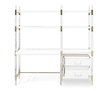 Italian Luxury Puzzled Bookshelf