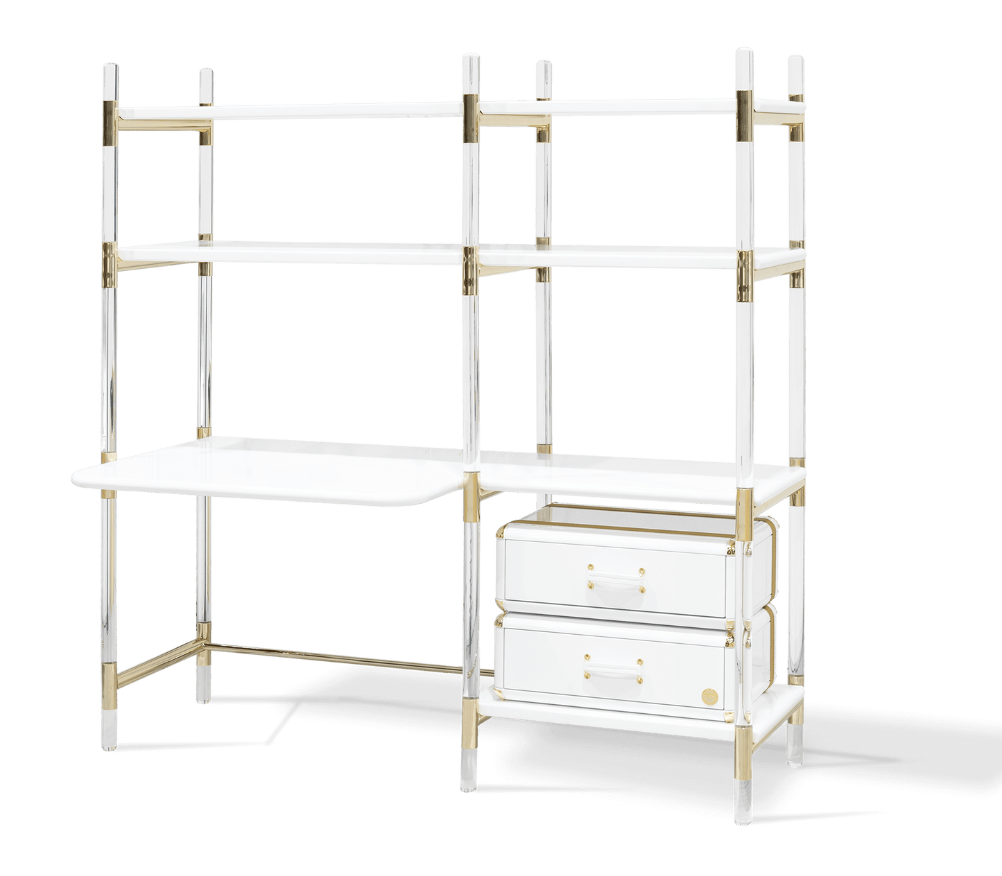 Italian Luxury Puzzled Bookshelf
