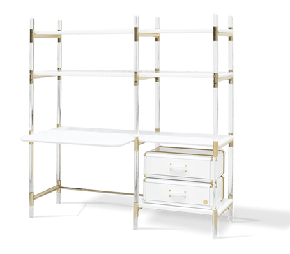 Italian Luxury Puzzled Bookshelf