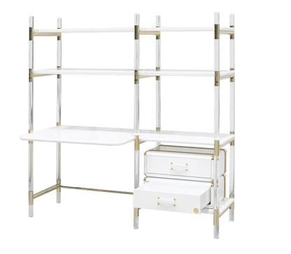Italian Luxury Puzzled Bookshelf