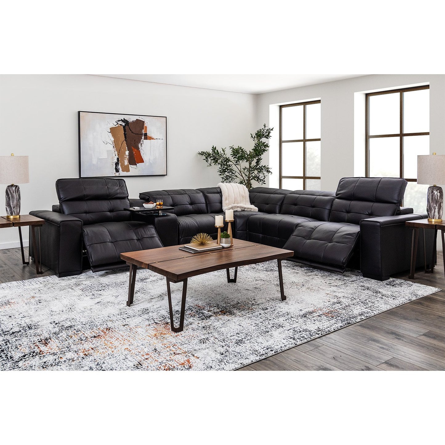 Italian Luxury Vugo Leather Sofa