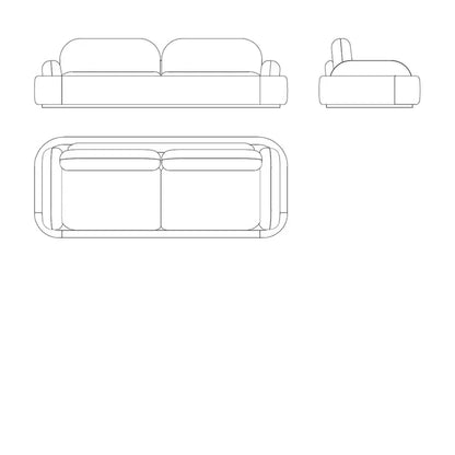 Italian Luxury BANJO Sofa 2