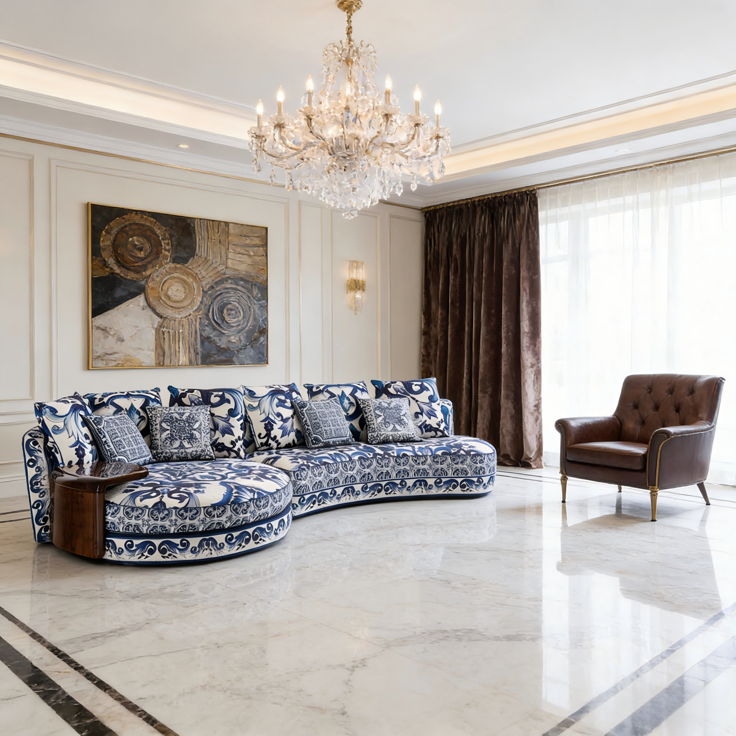 Italian Gabbana Stylish Sofa