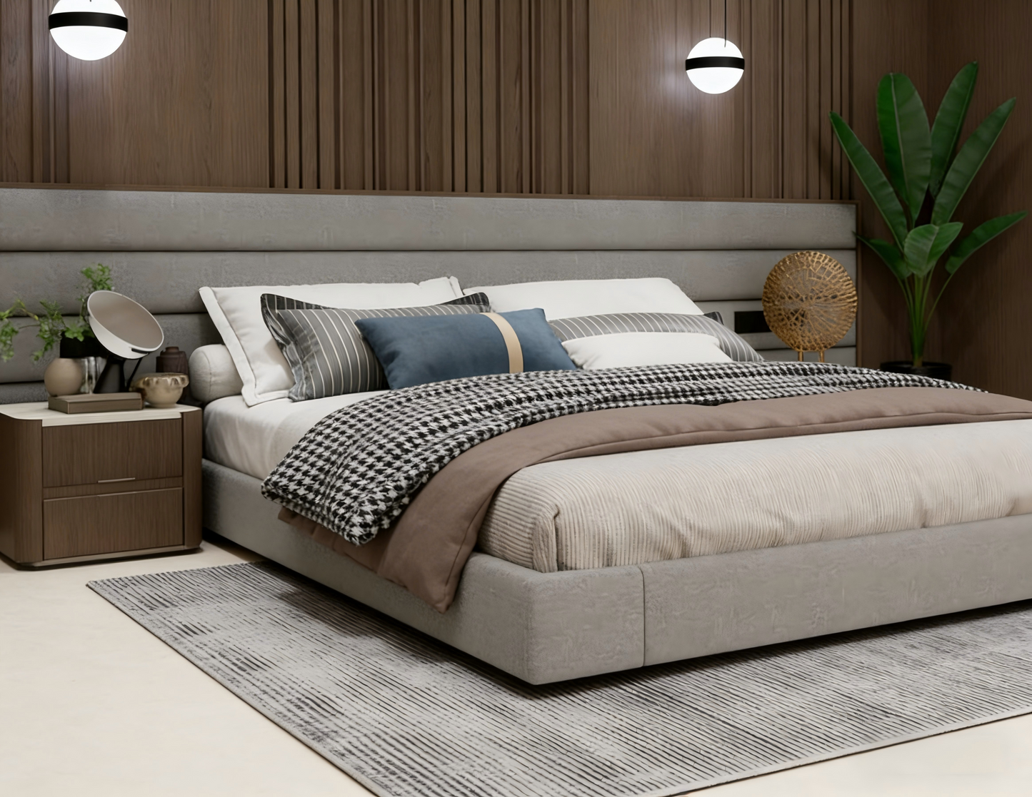 Italian Stylish Sehli Bed